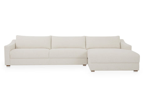 Farrow Flecked Oat Right Sectional - Ornate Home