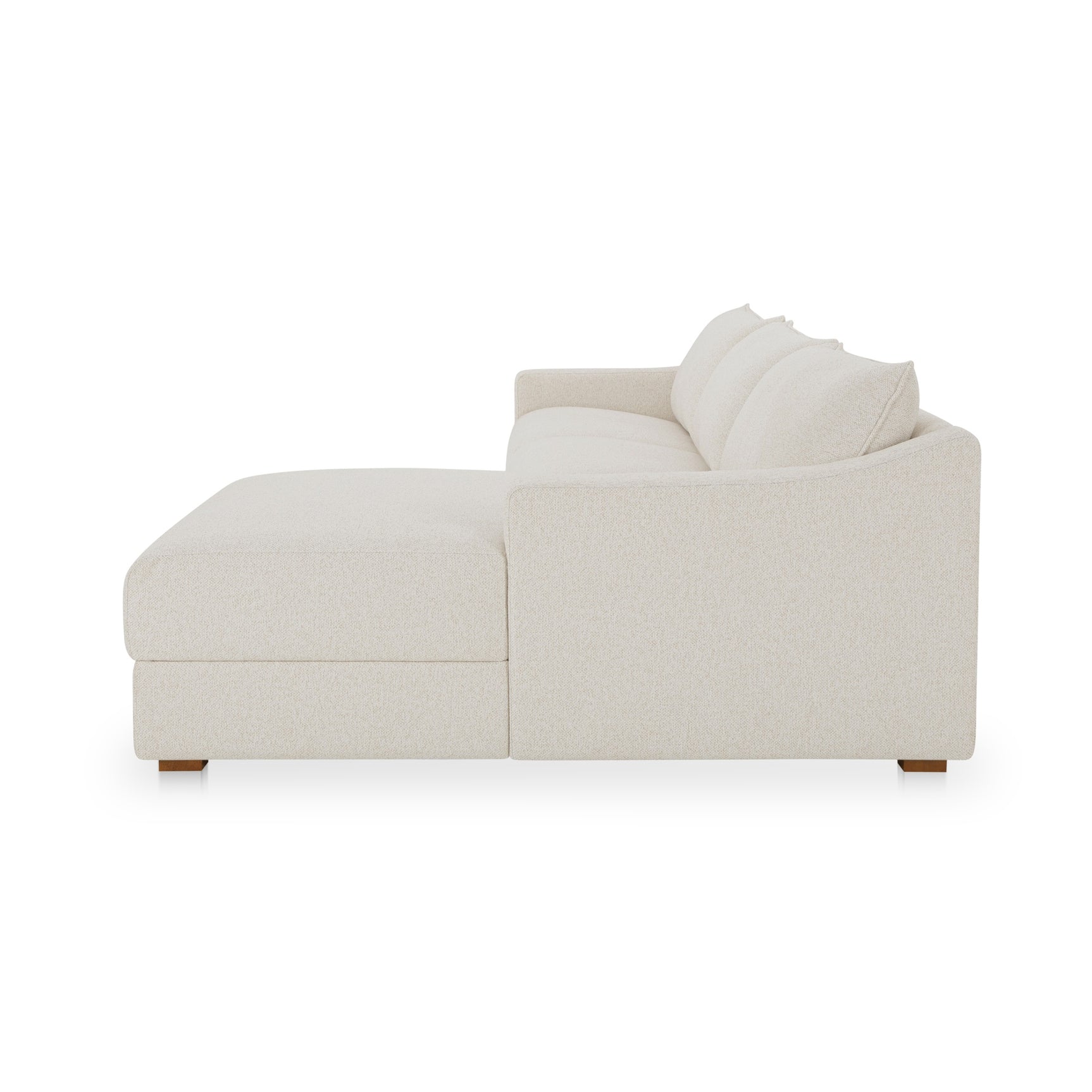 Farrow Flecked Oat Right Sectional - Ornate Home