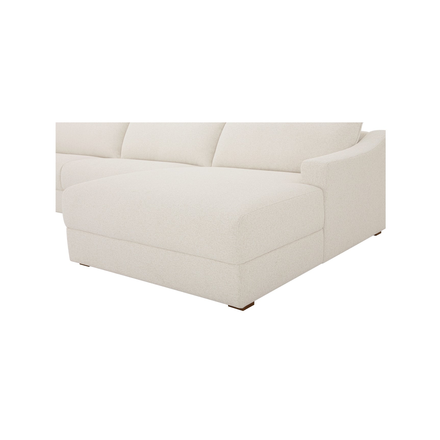 Farrow Flecked Oat Right Sectional - Ornate Home
