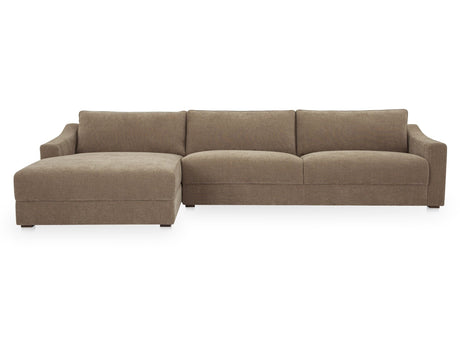 Farrow Taupe Left Sectional - Ornate Home