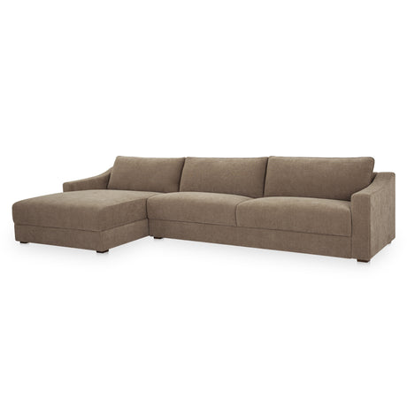 Farrow Taupe Left Sectional - Ornate Home