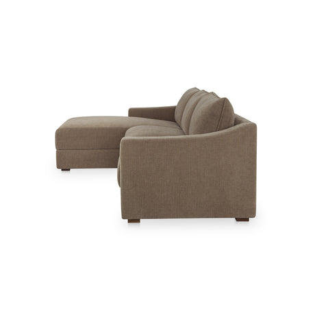 Farrow Taupe Left Sectional - Ornate Home