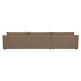 Farrow Taupe Left Sectional - Ornate Home