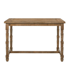 Farsiris Weathered Oak Counter Height Table - Ornate Home
