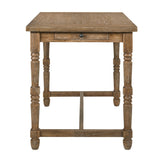 Farsiris Weathered Oak Counter Height Table - Ornate Home