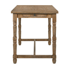 Farsiris Weathered Oak Counter Height Table - Ornate Home