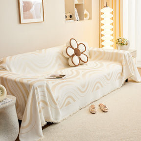 Fashion Chenille Couch Cover Blanket, Couch Non Slip Covers for Sectionals, Pet Friendly Couch Covers - Ornate Home