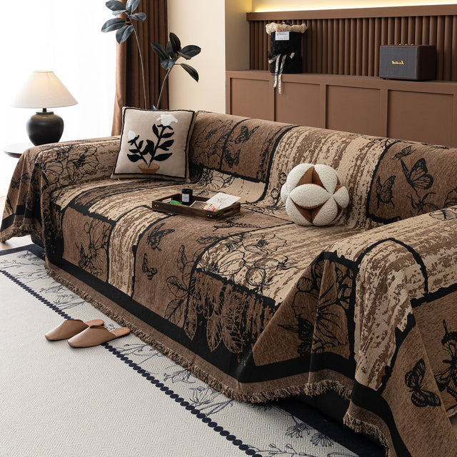 Fashion Couch Cover Blanket Bohemian Sectional Sofa Protector Furniture Covers for Sofas - Ornate Home