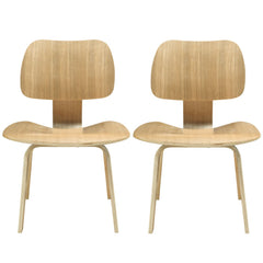 Fathom Natural Dining Chairs (Set of 2) - Ornate Home