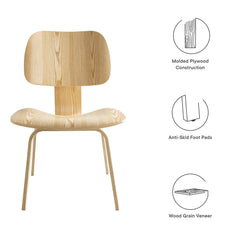 Fathom Natural Wood Dining Chair - Ornate Home