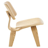 Fathom Natural Wood Lounge Chair - Ornate Home