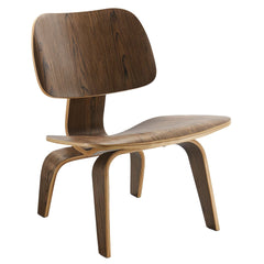 Fathom Walnut Wood Lounge Chair - Ornate Home