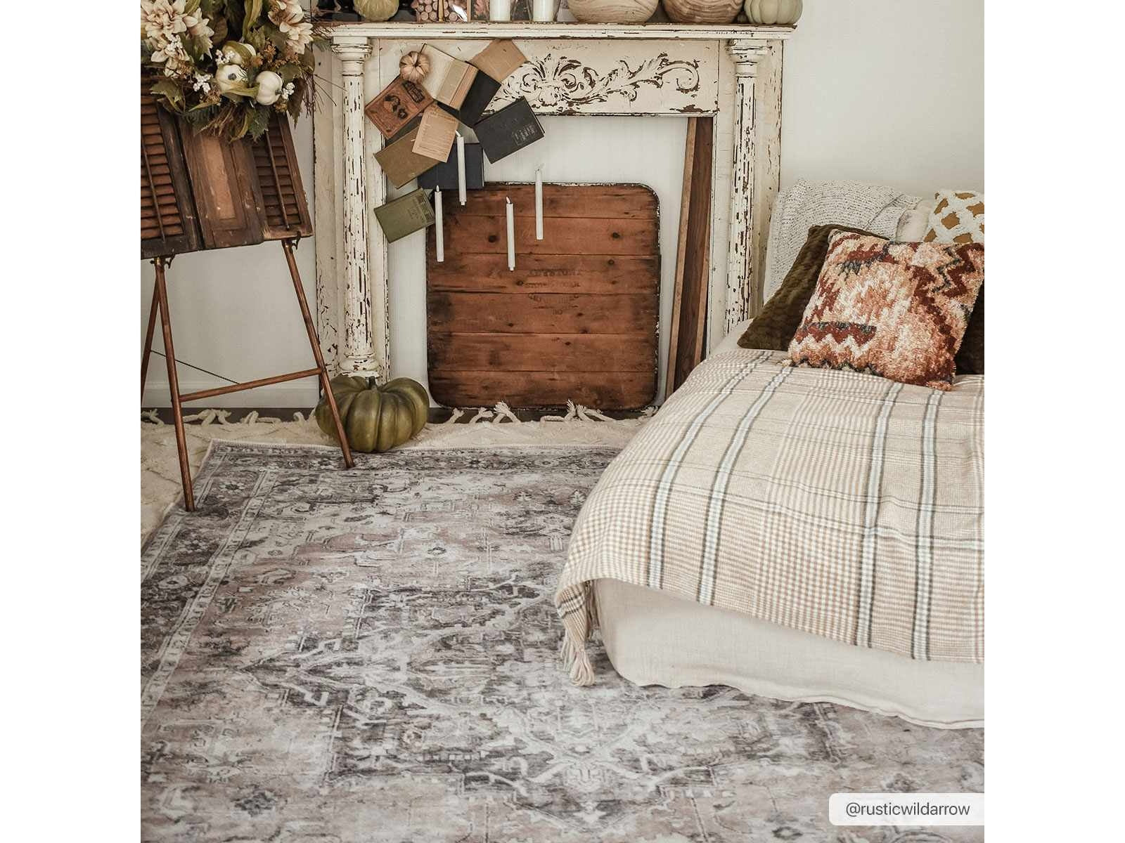 Fatih Washable Area Rug - Ornate Home