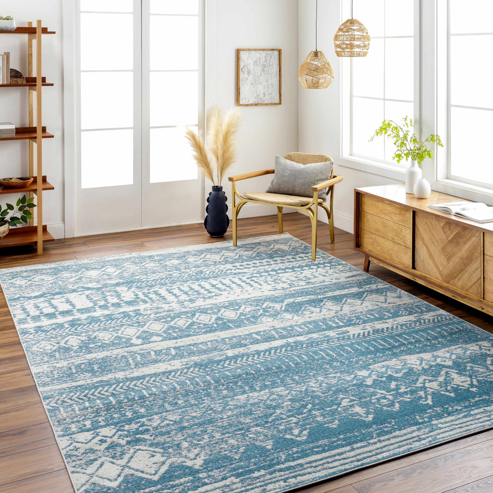 Fatsa Washable Area Rug - Clearance - Ornate Home