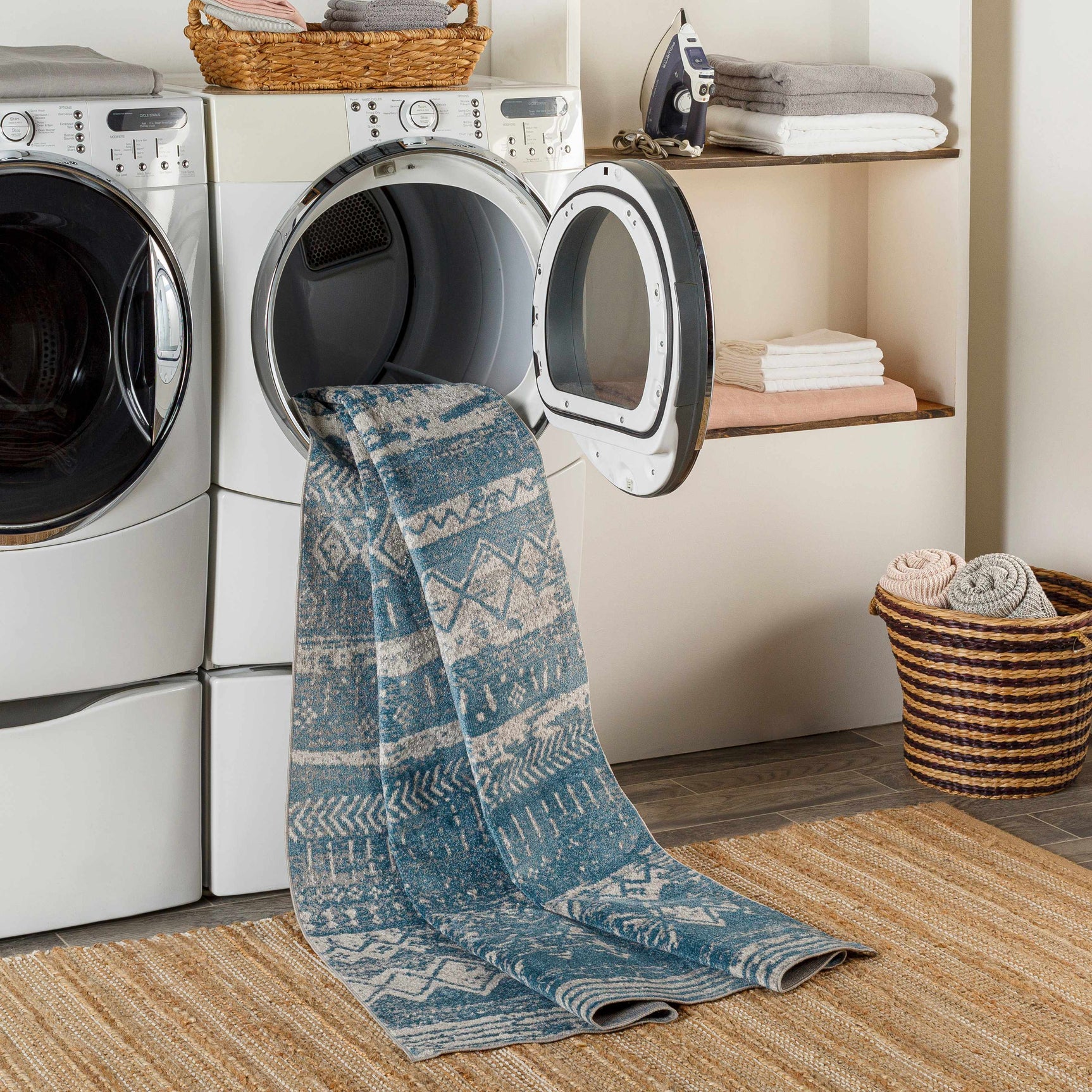 Fatsa Washable Area Rug - Clearance - Ornate Home