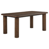 Faulkner Brown Oak 84-inch Extension Wood Dining Table - Ornate Home