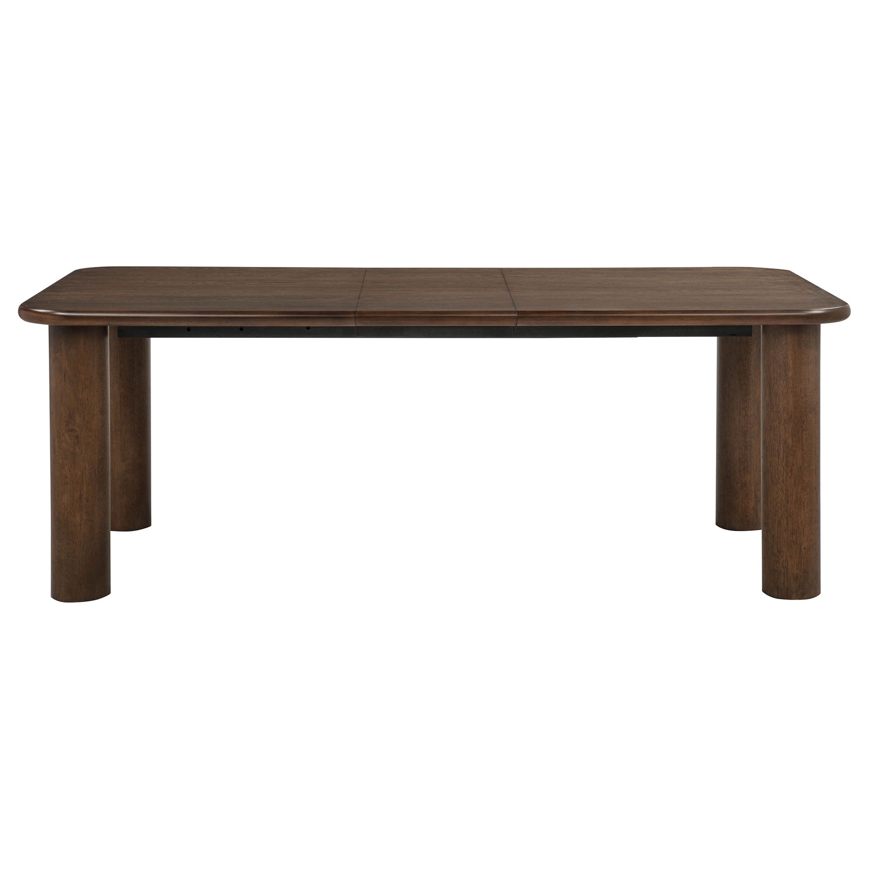 Faulkner Brown Oak 84-inch Extension Wood Dining Table - Ornate Home