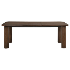 Faulkner Brown Oak 84-inch Extension Wood Dining Table - Ornate Home