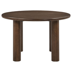 Faulkner Cream 5-Piece 48-inch Round Dining Set - Ornate Home