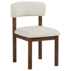 Faulkner Cream Upholstered Dining Side Chair (Set Of 2) - Ornate Home