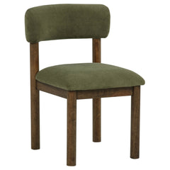 Faulkner Moss Green Upholstered Dining Side Chair (Set Of 2) - Ornate Home