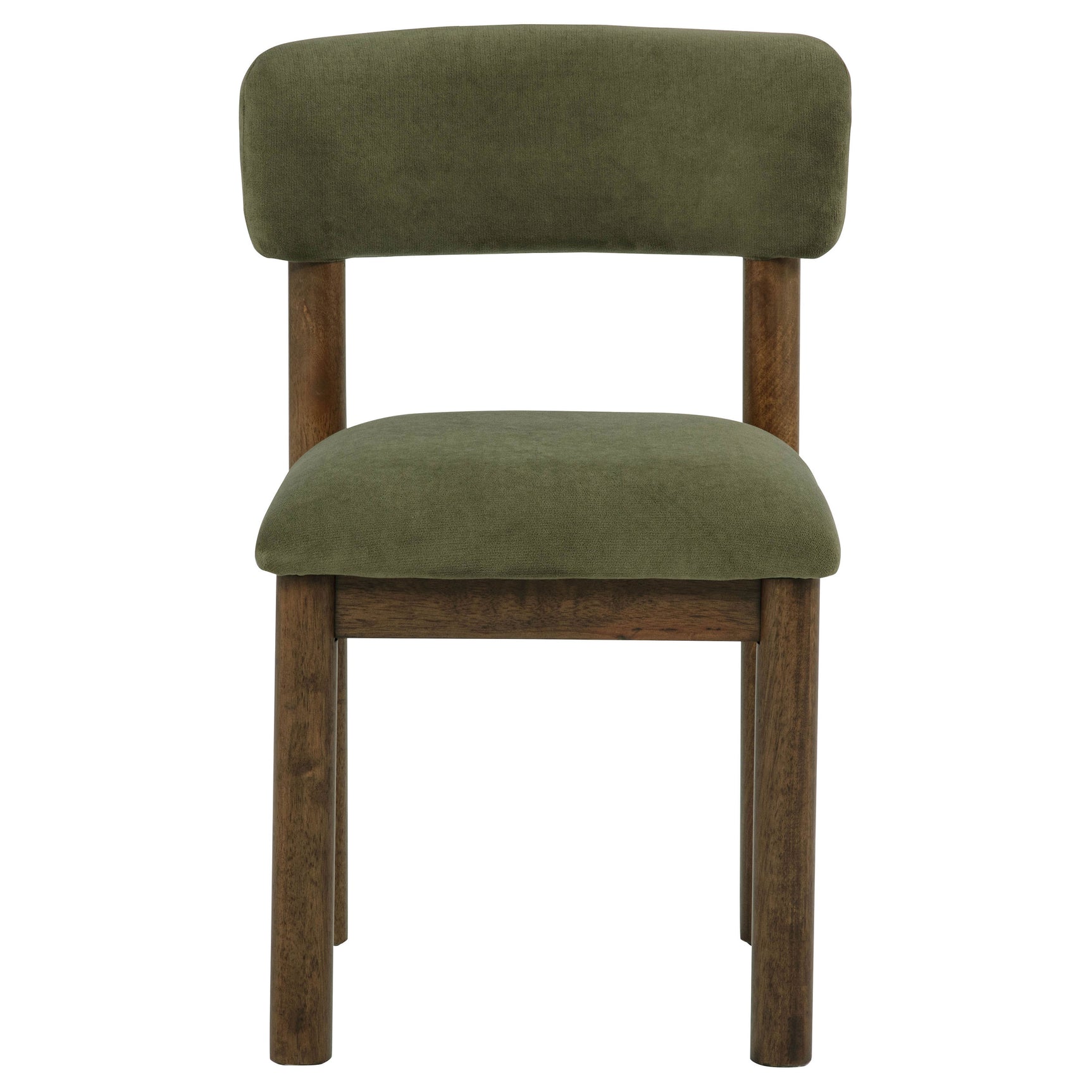 Faulkner Moss Green Upholstered Dining Side Chair (Set Of 2) - Ornate Home