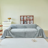 Faux Fur Smooth Plush Comfy Couch Covers, Soft Thicked Durable Blankets and Throws for Sofas - Ornate Home