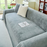 Faux Fur Smooth Plush Comfy Couch Covers, Soft Thicked Durable Blankets and Throws for Sofas - Ornate Home