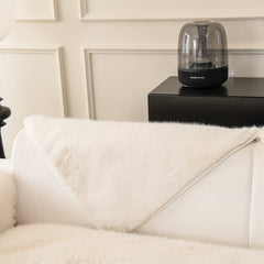 Faux Mink Velvet Luxury Fluffy Sofa Cushion, Winter Warm Thick Plush Non-slip Sofa Covers - Ornate Home