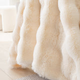 Faux Rabbit Fur Throws for Sofas, Stylish Throw Blankets for Couch and Couch Throw Cover - Ornate Home
