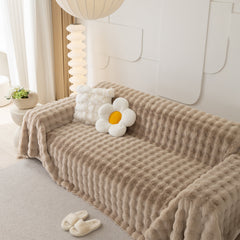 Faux Rabbit Fur Throws for Sofas, Stylish Throw Blankets for Couch and Couch Throw Cover - Ornate Home