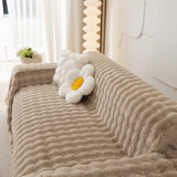 Faux Rabbit Fur Throws for Sofas, Stylish Throw Blankets for Couch and Couch Throw Cover - Ornate Home