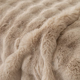 Faux Rabbit Fur Throws for Sofas, Stylish Throw Blankets for Couch and Couch Throw Cover - Ornate Home