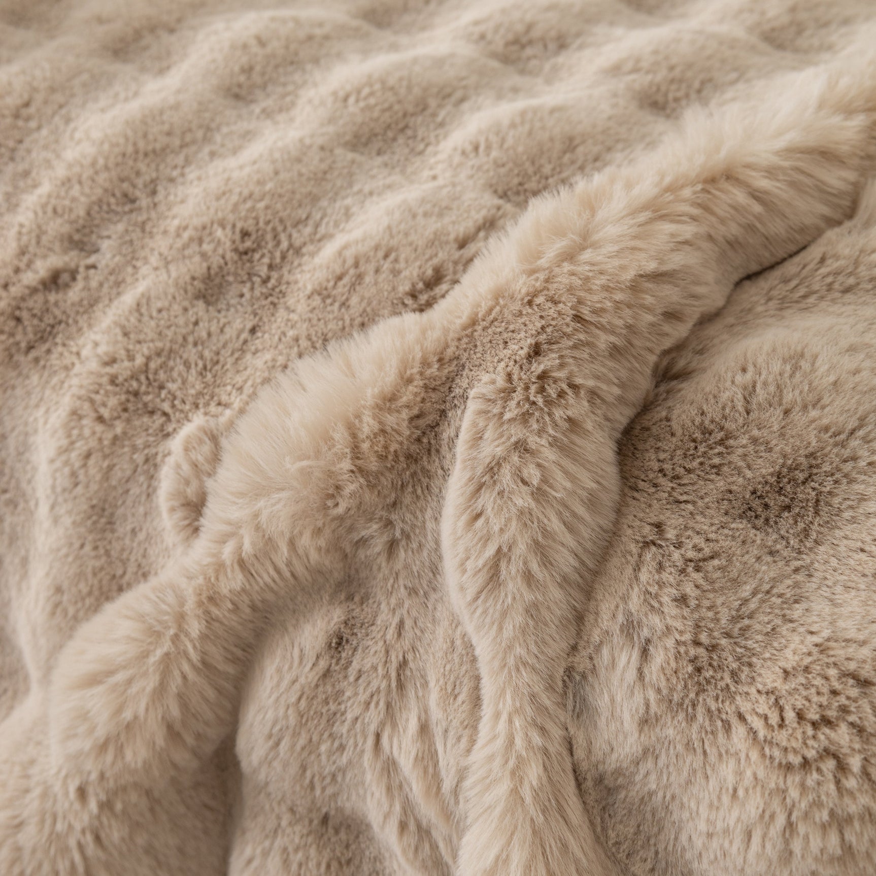 Faux Rabbit Fur Throws for Sofas, Stylish Throw Blankets for Couch and Couch Throw Cover - Ornate Home