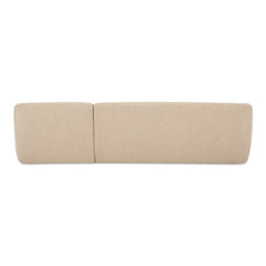 Faye Beige Boucle Right Sectional - Ornate Home