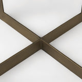 Faye Beige/Gold Wood Accent Tables (Set of 2) - Ornate Home