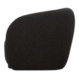 Faye Black Boucle Accent Chair - Ornate Home