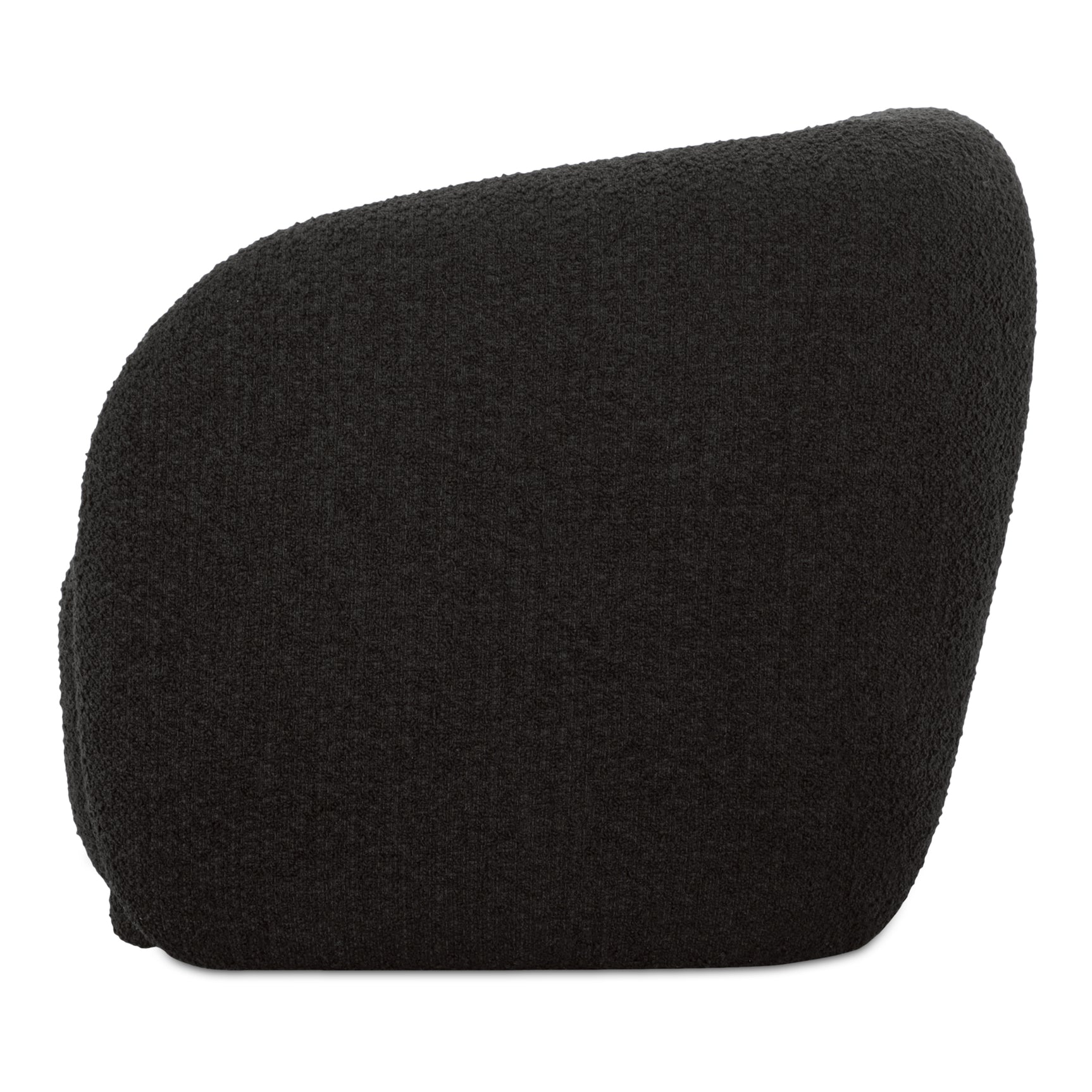 Faye Black Boucle Accent Chair - Ornate Home