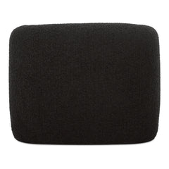 Faye Black Boucle Accent Chair - Ornate Home