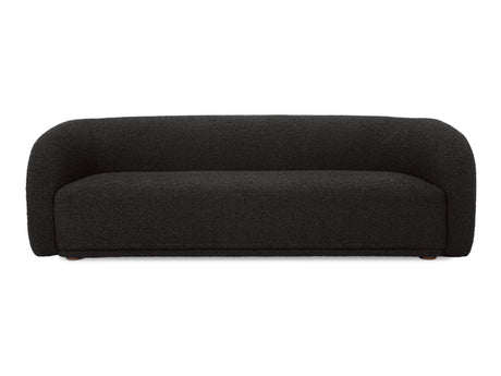 Faye Black Boucle Sofa - Ornate Home