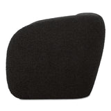 Faye Black Boucle Sofa - Ornate Home