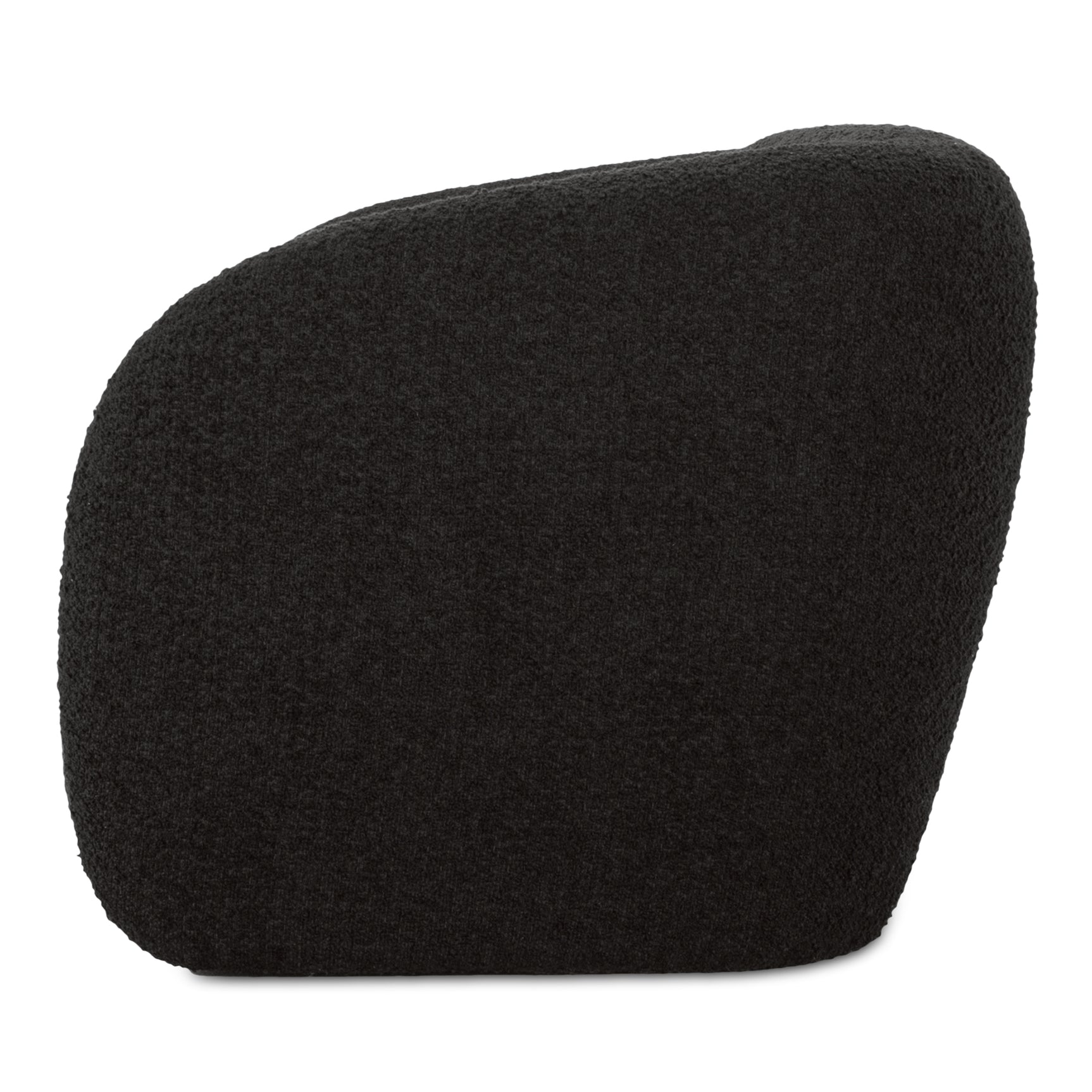 Faye Black Boucle Sofa - Ornate Home