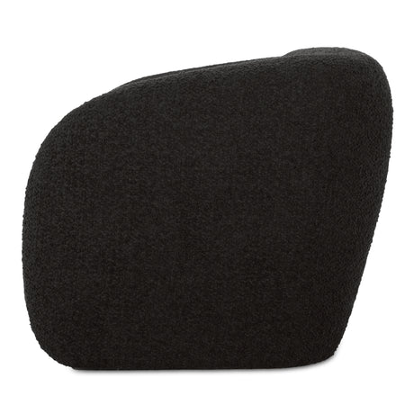 Faye Black Boucle Sofa - Ornate Home