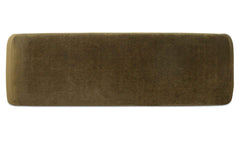 Faye Dark Green Faux Mohair Sofa - Ornate Home