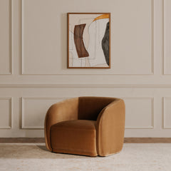 Faye Tan Accent Chair - Ornate Home