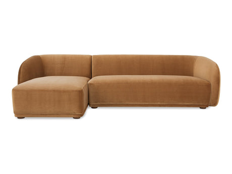 Faye Tan Left Sectional - Ornate Home