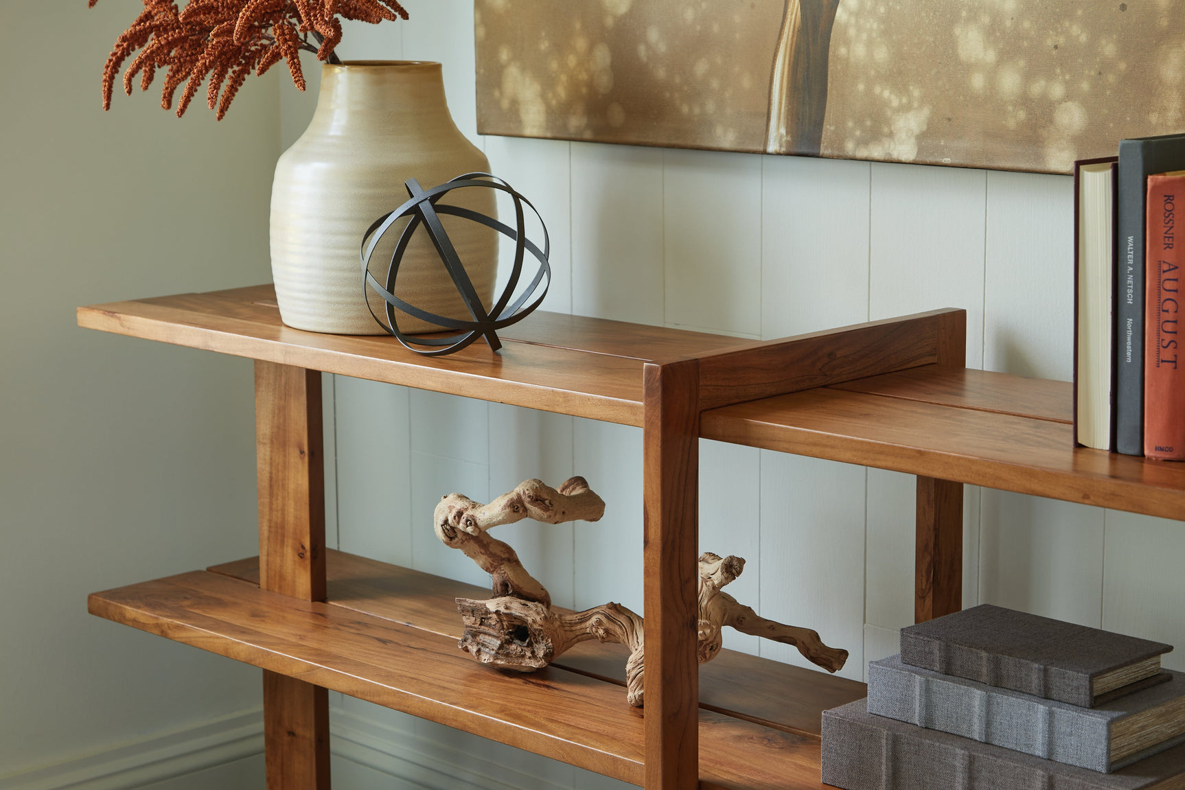 Fayemour Brown Console Sofa Table (Online Special Price) - Ornate Home