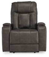 Feazada Gray Power Recliner - Ornate Home