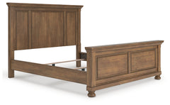 Feddinger Medium Brown California King Panel Bed - Ornate Home