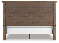 Feddinger Medium Brown California King Panel Bed - Ornate Home